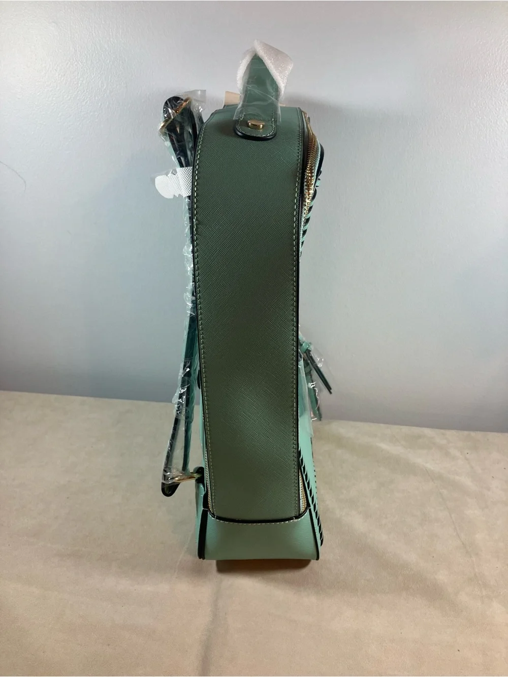 NEW! CALPAK KAYA 15” Laptop Student Travel Backpack in Aqua UNUSED WITH TAGS